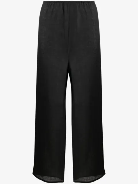 Baserange Domond wide-leg linen trousers
