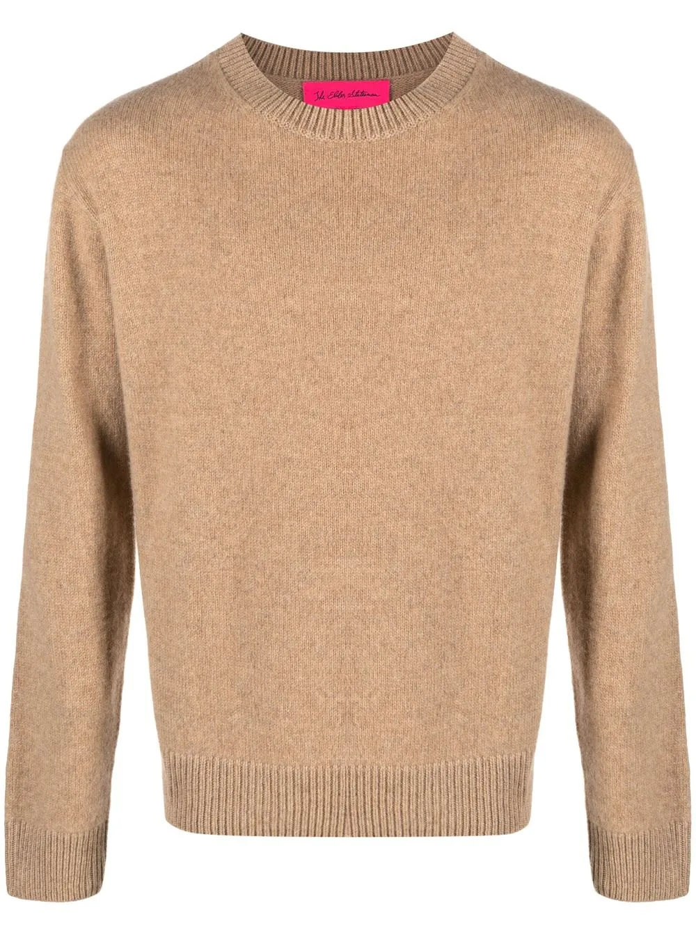 

The Elder Statesman crew neck cashmere jumper - Neutrals