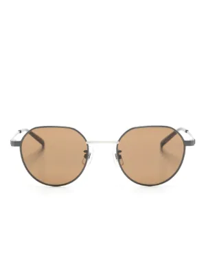 Cutler & Gross Óculos De Sol Oval | Prateado | FARFETCH BR