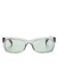 Dunhill transparent rectangular-frame sunglasses - Grey