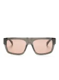 Dunhill tinted-lenses rectangle-frame sunglasses - Grey