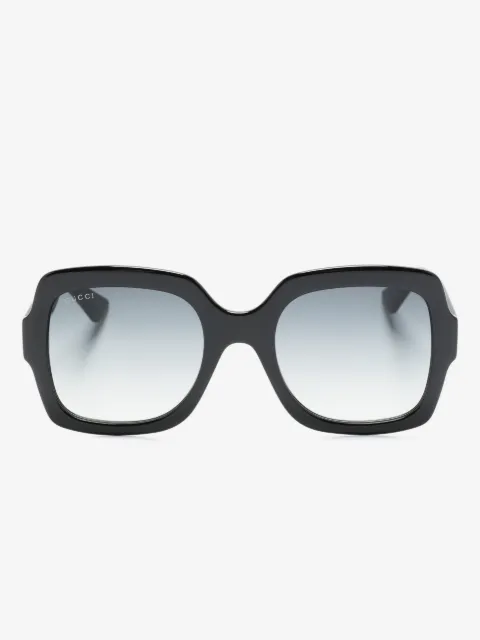 Gucci Eyewear oversized logo-arm sunglasses
