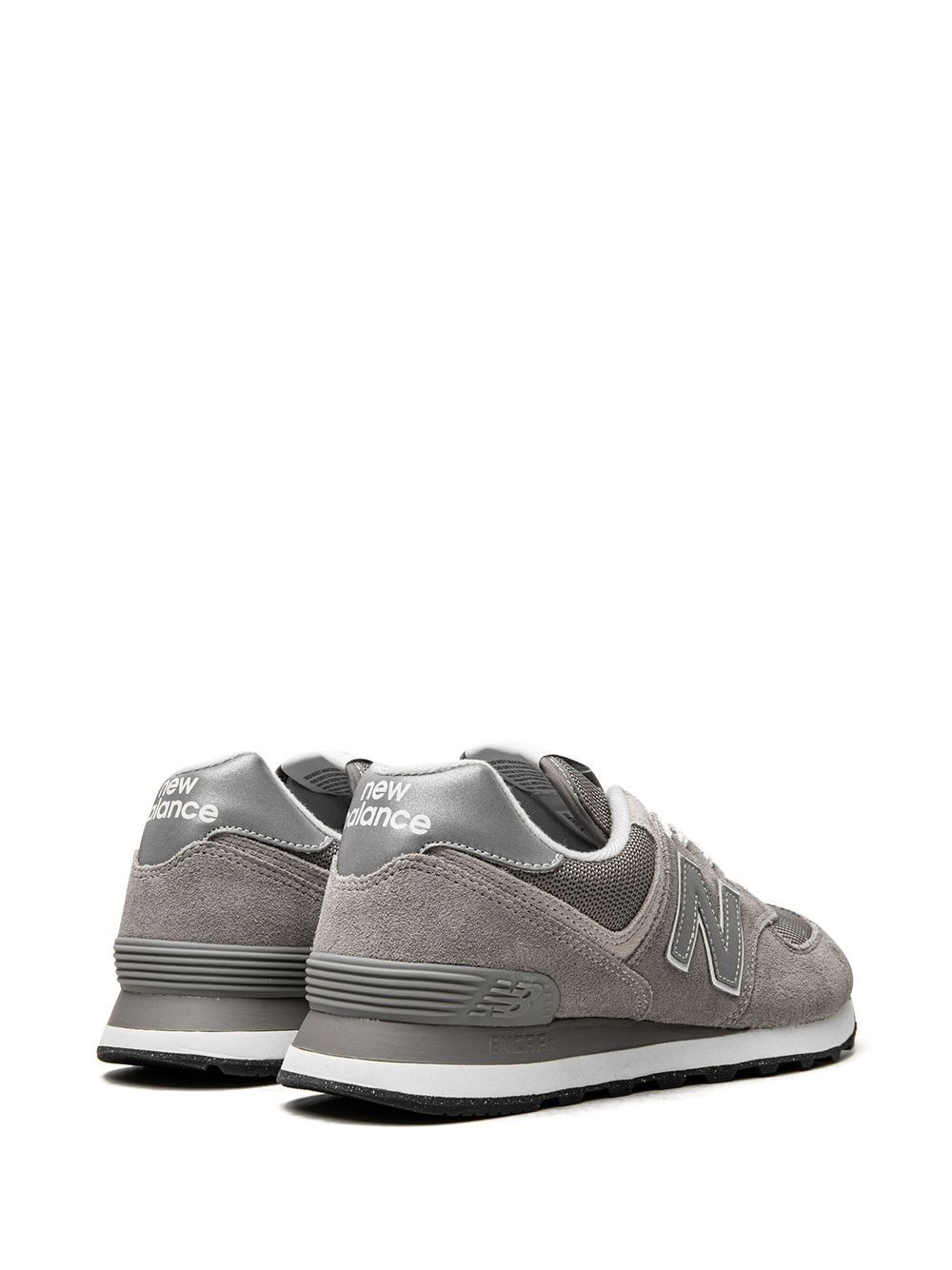 hype New Balance 574 Core "Grey White Silver" sneakers 