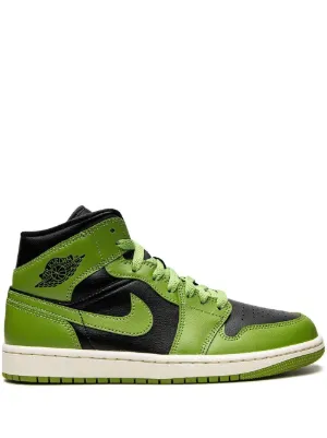 green jordan 1 mid