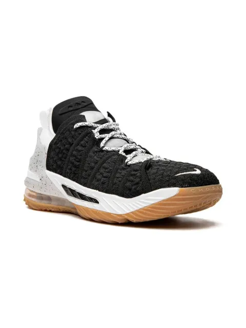 Nike Kids Lebron 18 panelled sneakers