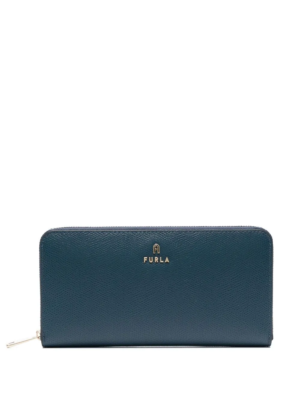 

Furla monedero con placa del logo - Azul