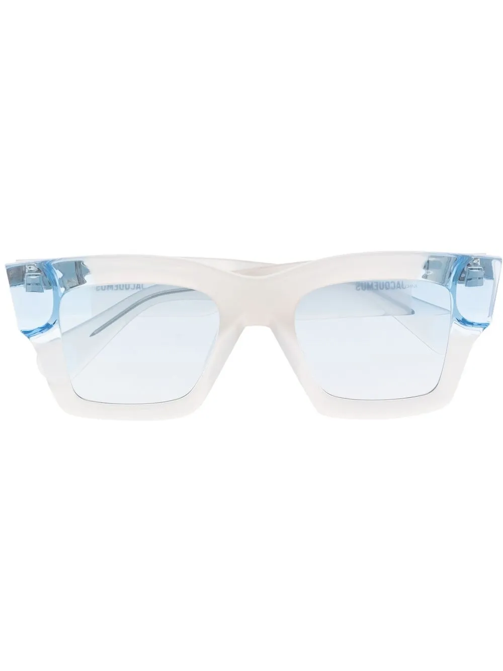 

Jacquemus Les Lunettes Baci square-frame sunglasses - Neutrals