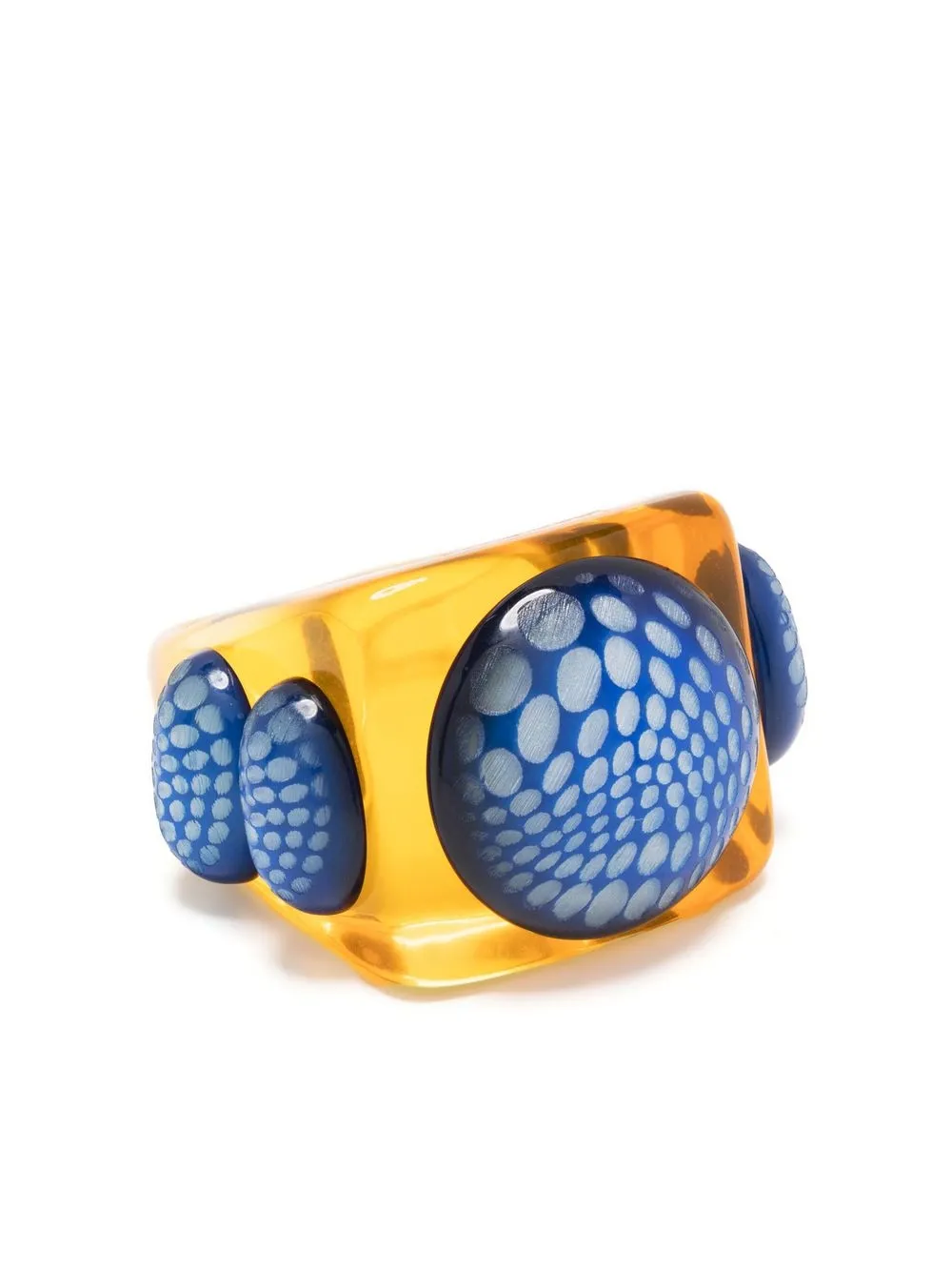 

Jean Paul Gaultier The Blue Submarine ring - Neutrals