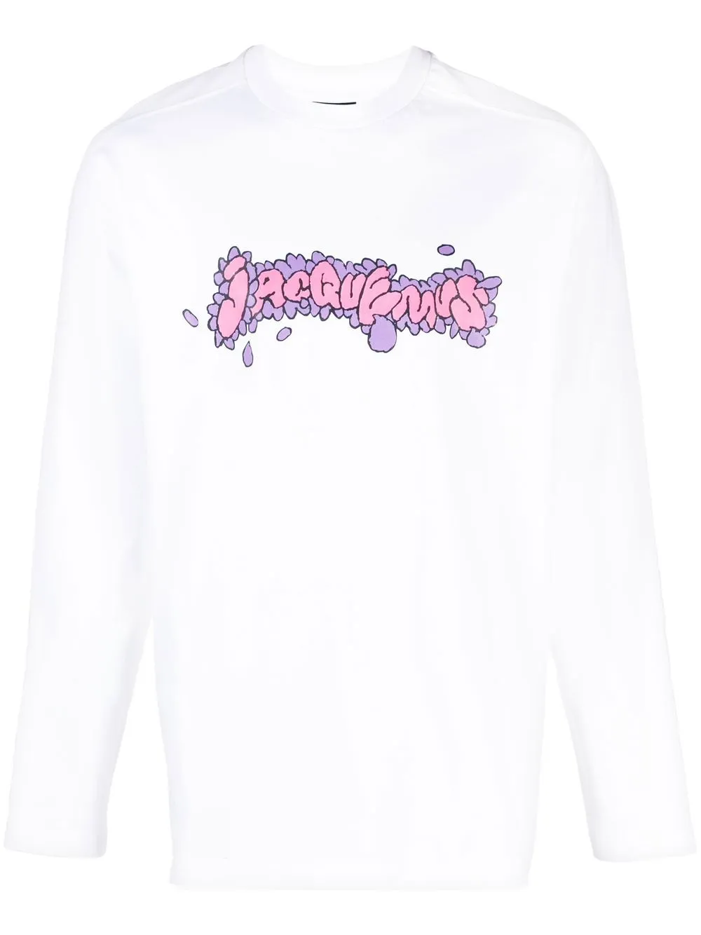 

Jacquemus playera Le Desenho con manga larga - Blanco