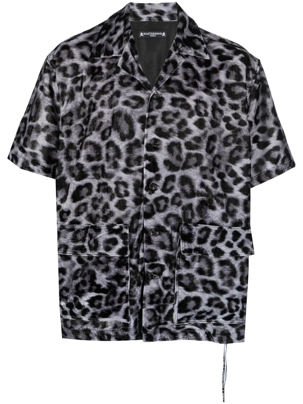 【30％OFF】 Sleeve Short Leopard Japan Mastermind Shirt ModeSens | Grey In コスプレ衣装