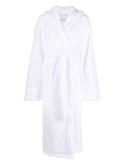 Soho Home belted-waist hooded robe