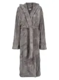 Soho Home House logo-embroidered robe - Grey