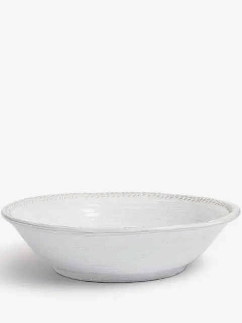 Soho Home Hillcrest leaf-detail serving bowl