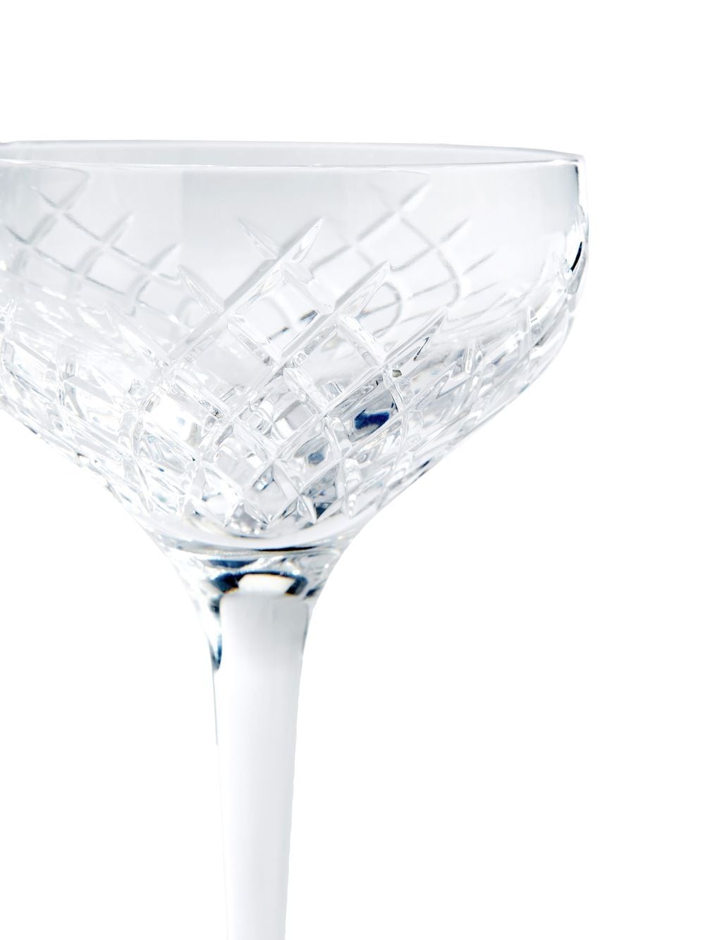 Shop Soho Home Barwell Crystal Glasses Set In Neutrals