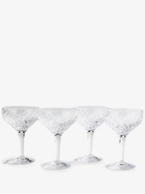 Soho Home Barwell crystal glasses set