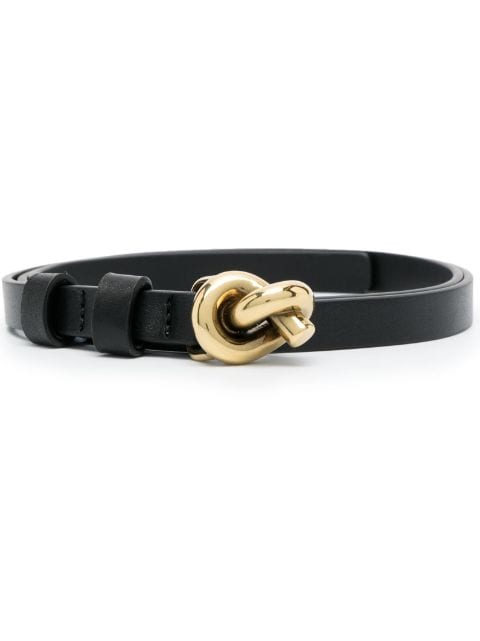 Bottega Veneta knot buckle leather belt
