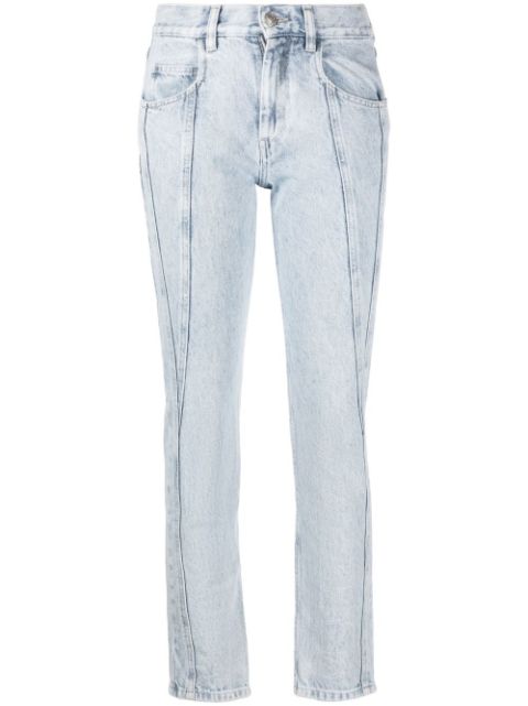 ISABEL MARANT mid-rise straight-leg jeans Women