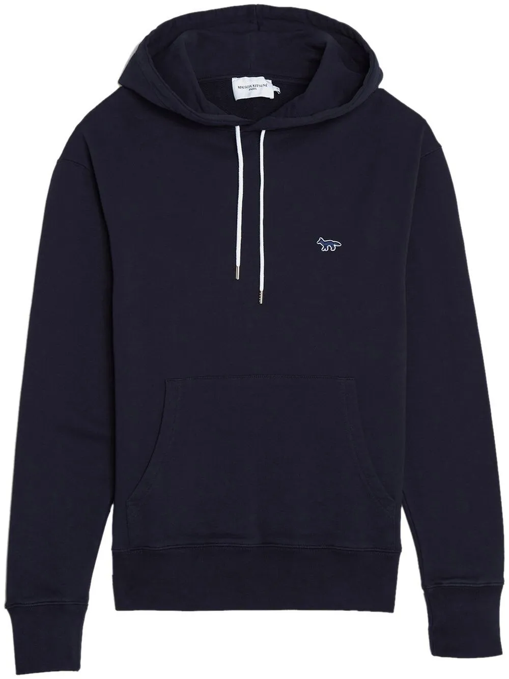 

Maison Kitsuné fox patch-detail hoodie - Blue