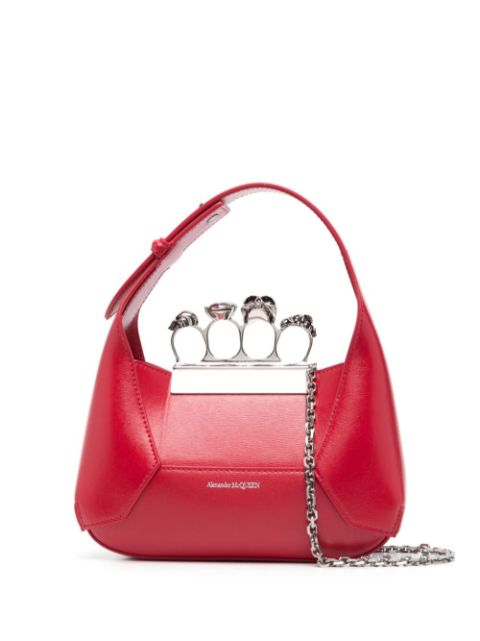 Alexander McQueen The Jewelled leather mini bag