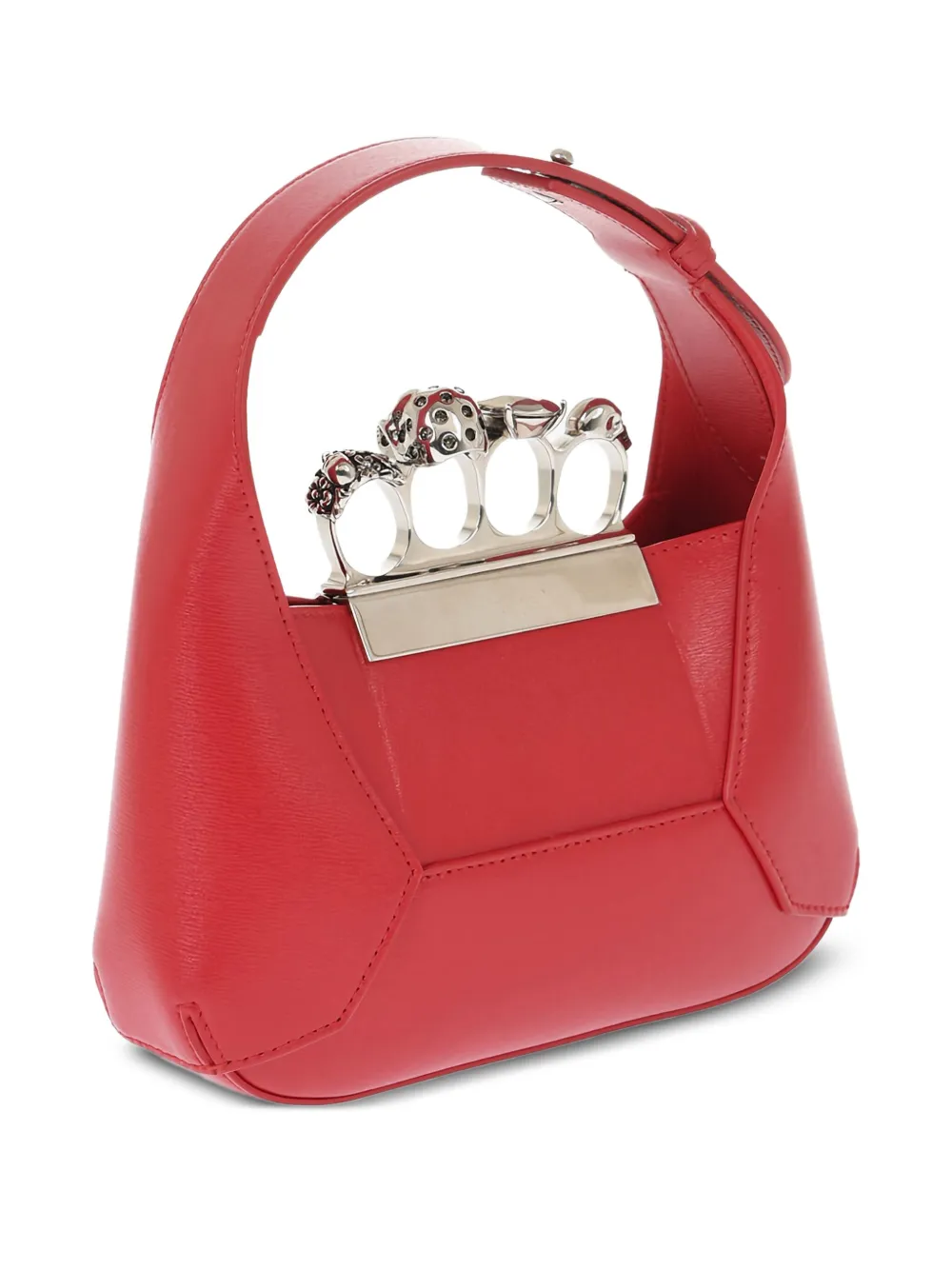 Alexander McQueen The Jewelled Hobo leather mini bag | Image 2