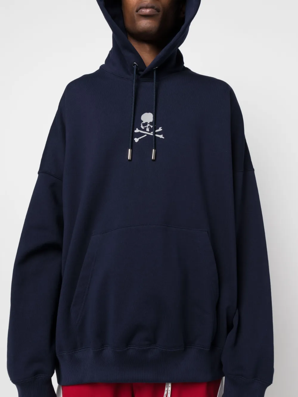 Mastermind Japan skull-print Cotton Hoodie - Farfetch