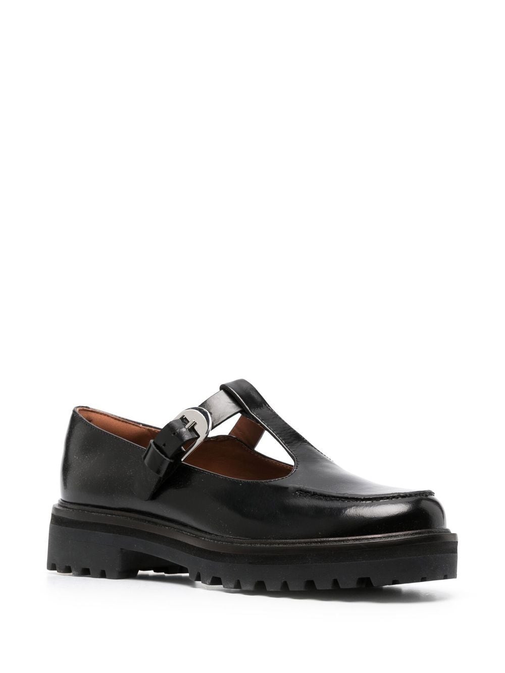 Reformation Abalonia maryjane loafers - Zwart