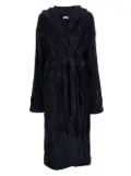 Soho Home House logo-embroidered robe - Blue