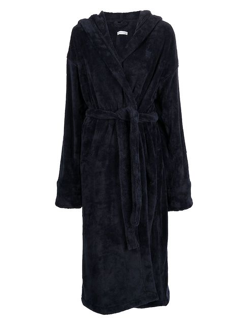 Soho Home House logo-embroidered robe
