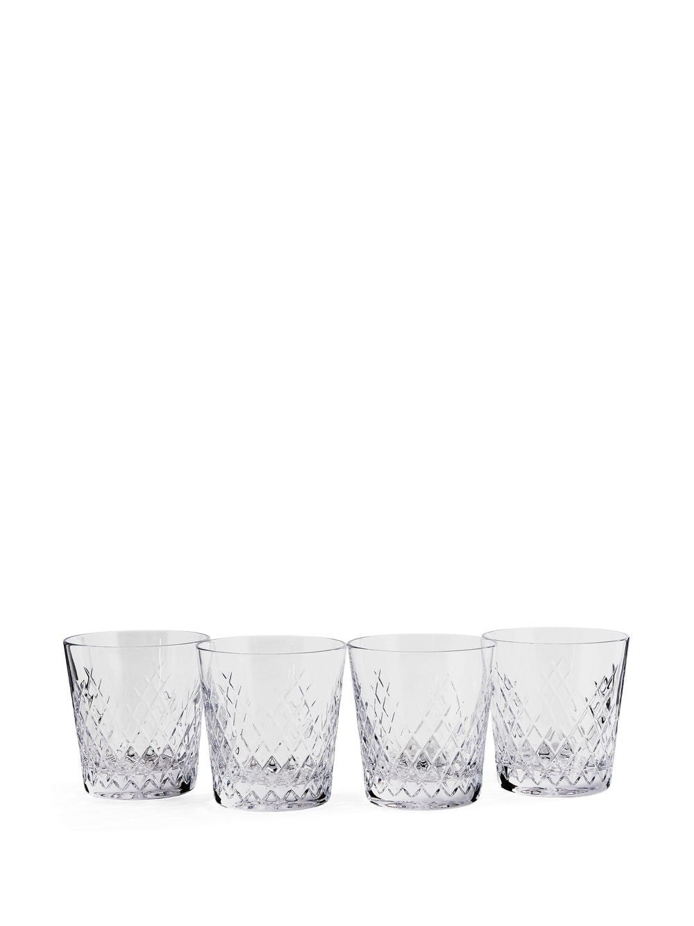 Soho Home Barwell crystal rocks glasses (set of four) - Neutrals