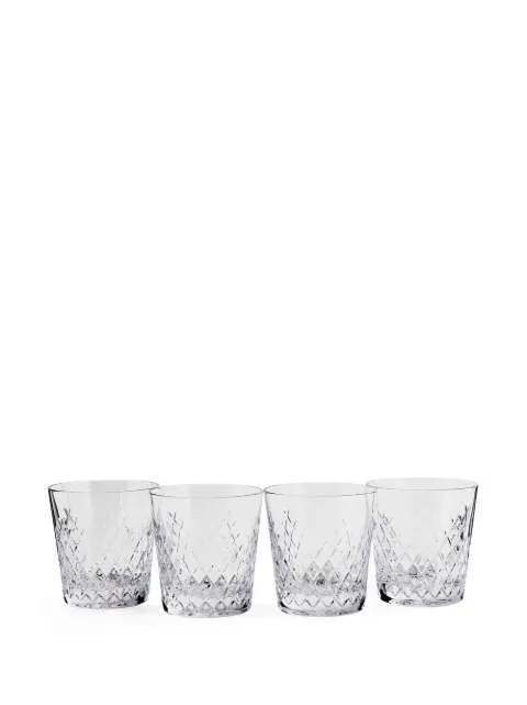 Soho Home Barwell crystal rocks glasses (set of four)