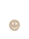 Sydney Evan 14kt yellow gold Happy Face diamond stud earring