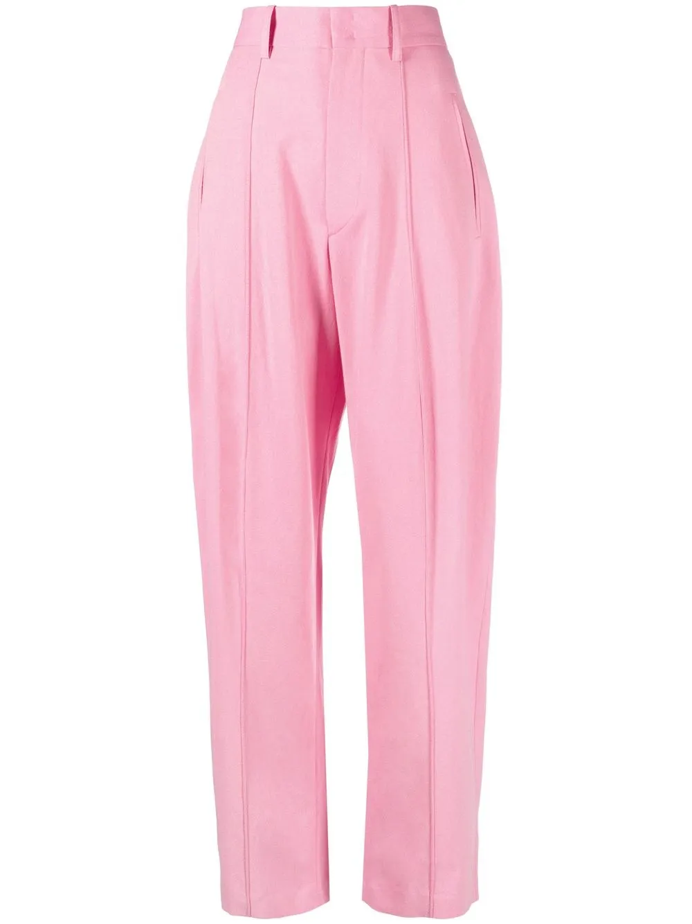 

Isabel Marant high-waisted tapered-leg trousers - Pink