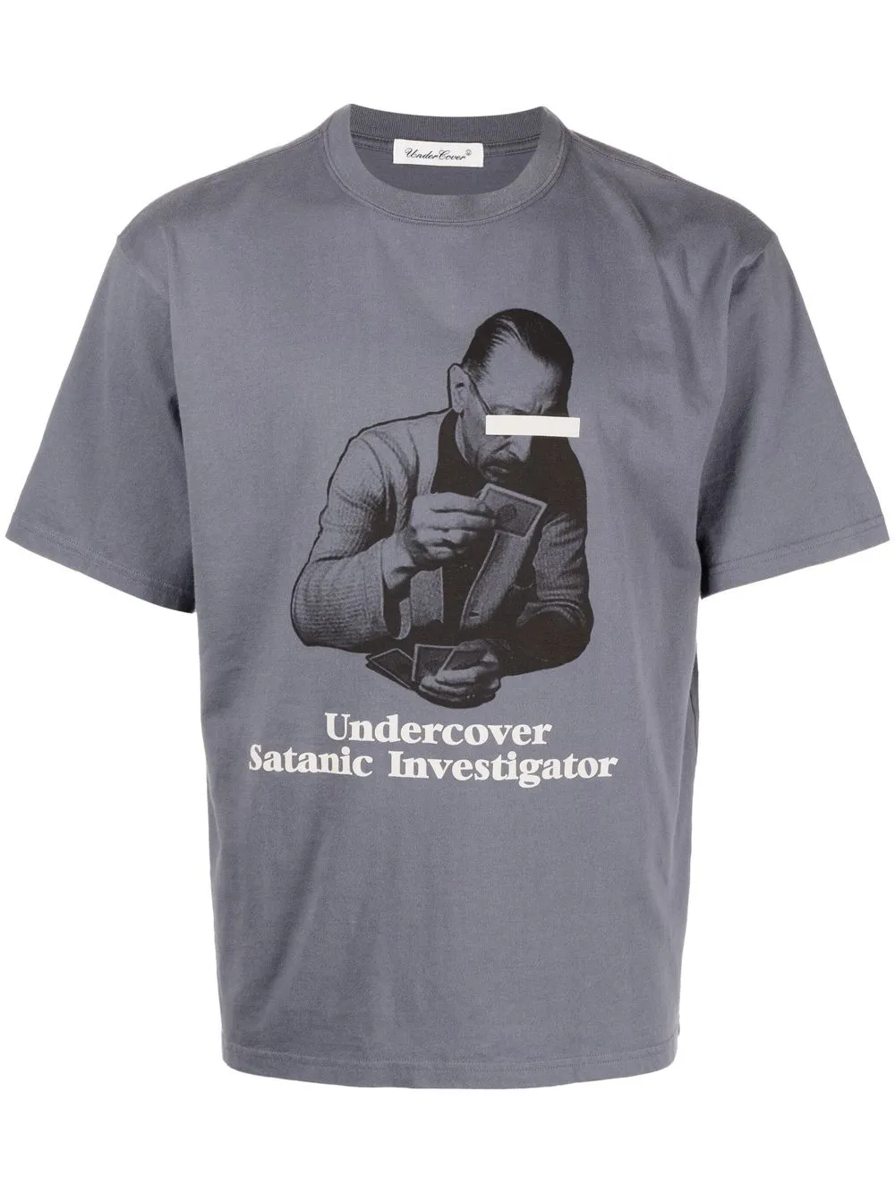 

Undercover graphic-print cotton T-shirt - Blue