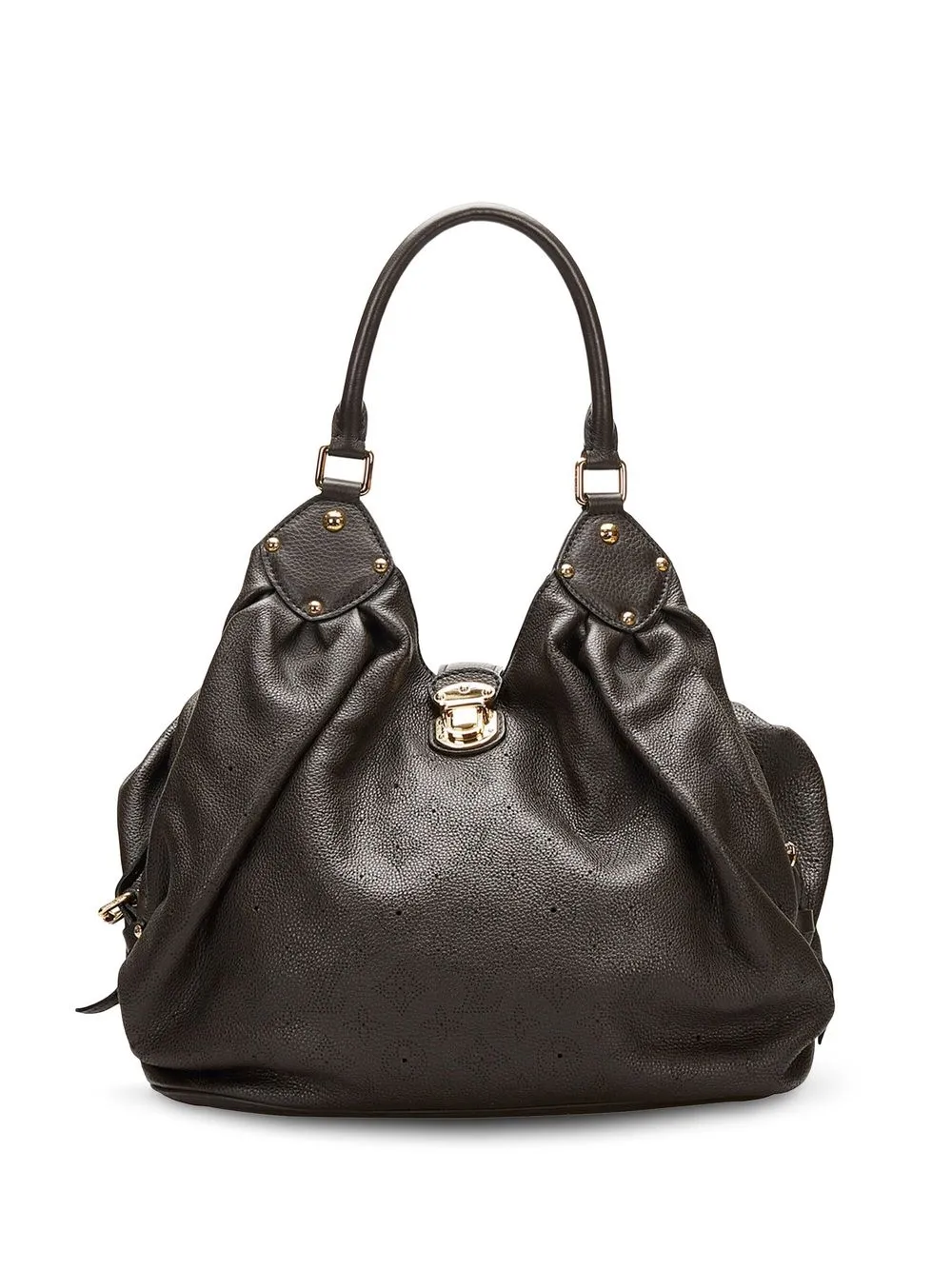 

Louis Vuitton 2009 pre-owned Mahina L hobo bag - Black