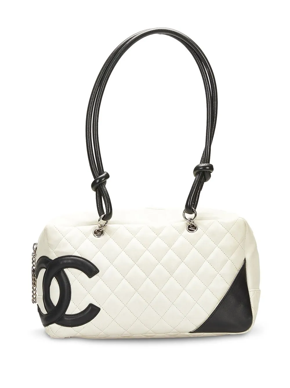 

CHANEL Pre-Owned 2004-2005 Cambon Line shoulder bag - White