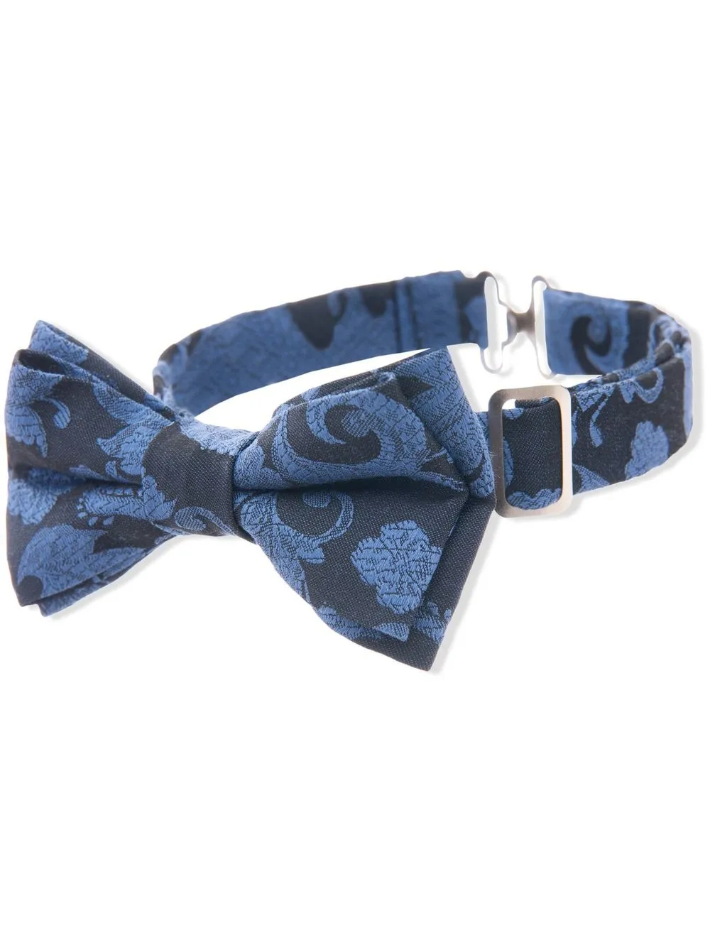 Moustache Baroque-print Waistcoat Set In Blue