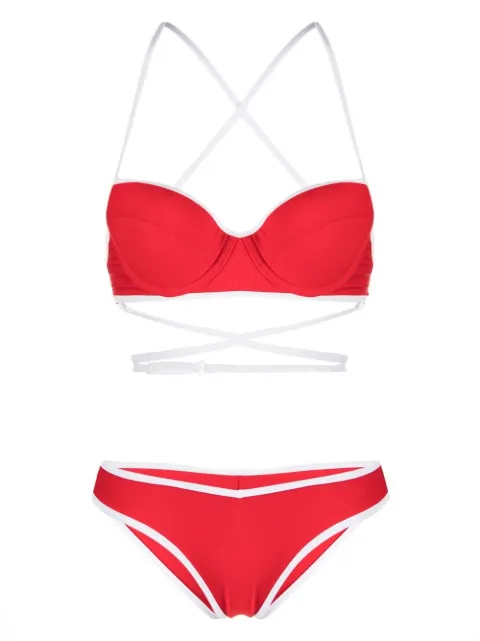 Noire Swimwear bikini à balconnets