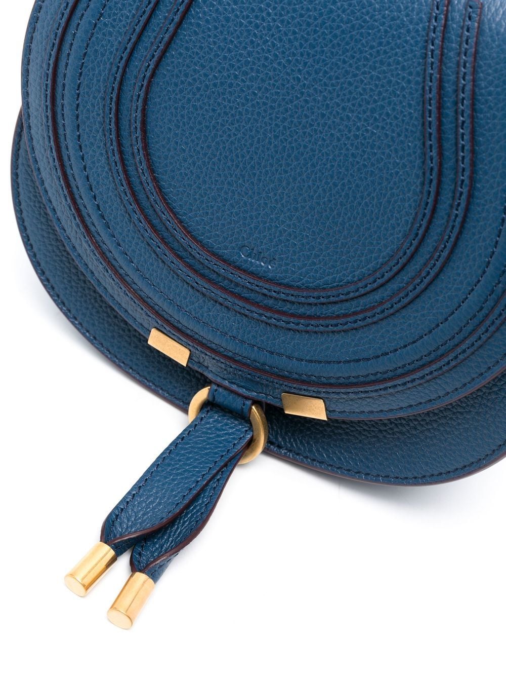 Shop Chloé Marcie Crossbody Bag In Blue