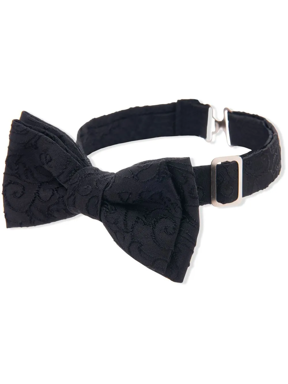 Moustache Paisley-print Waistcoat Set In 黑色