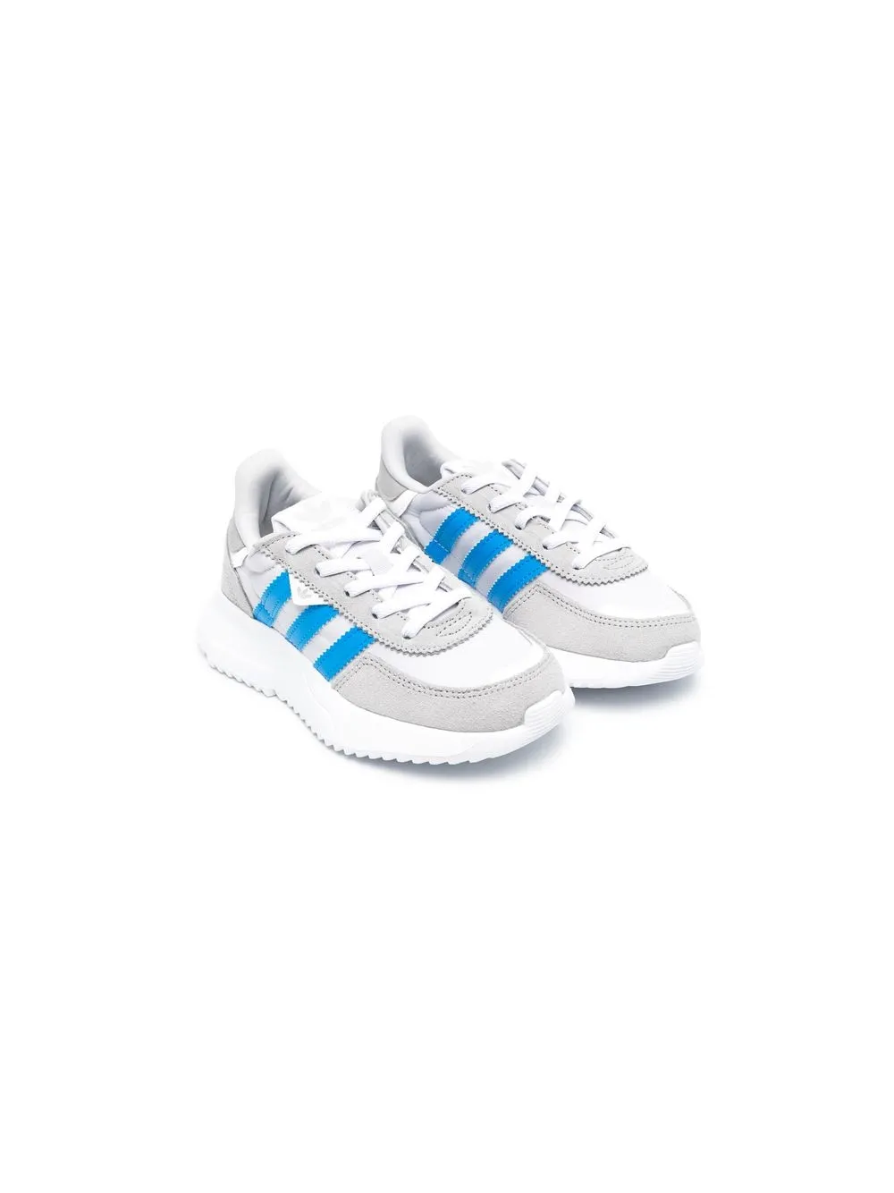 

adidas leather lace-up sneakers - Grey