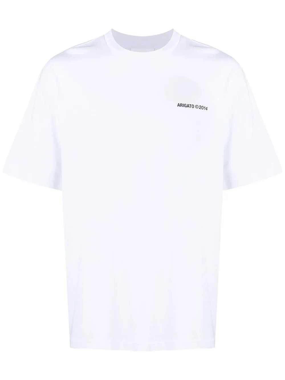

Axel Arigato logo-print organic-cotton T-shirt - White