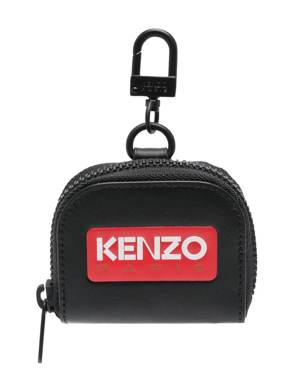 Kenzo logo-print AirPods case – Black