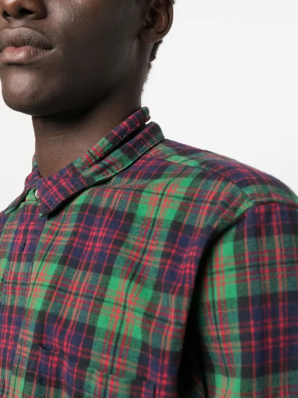 Undercover check-pattern button-up Shirt - Farfetch