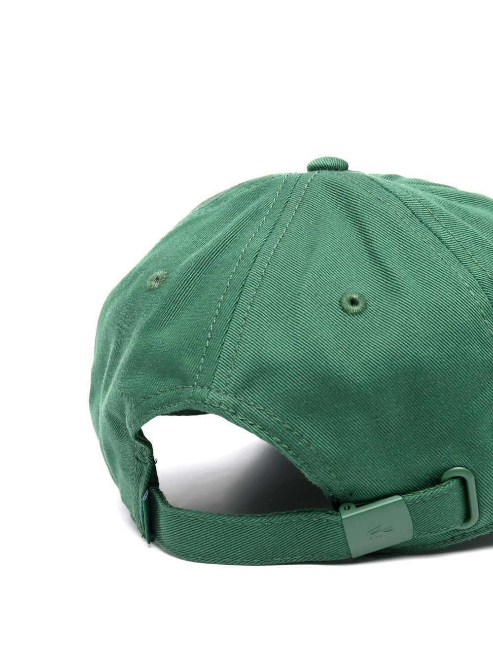 Shop Lacoste Logo-embroidered Baseball Cap In 绿色