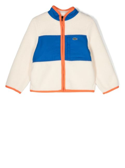 Lacoste Kids - colour-block bomber jacket