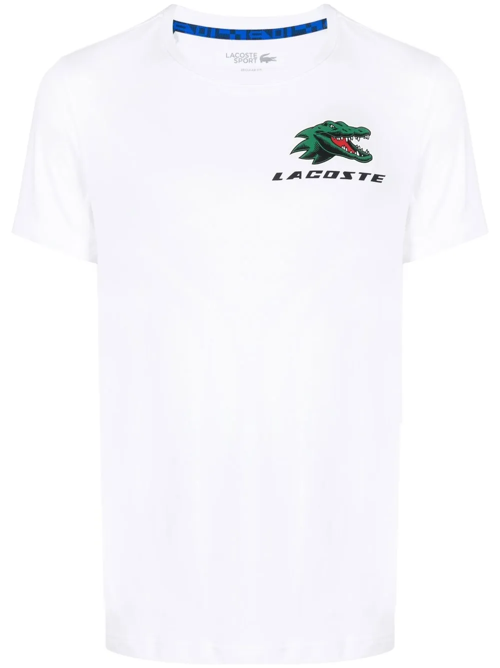 

Lacoste logo-print crew neck T-shirt - White