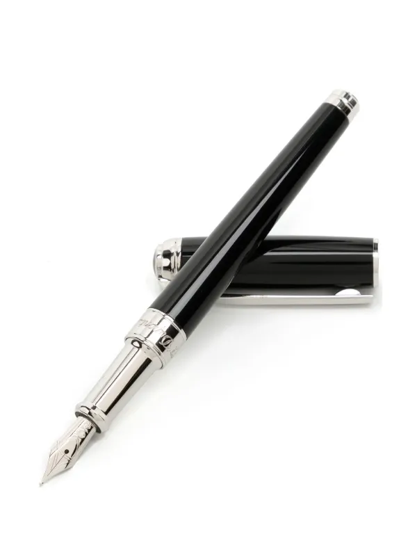 S.T. Dupont Line D 万年筆 | ブラック | FARFETCH JP