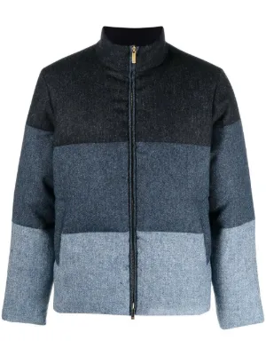 ダウンジャケット THOM BROWNE Midnight Blue Polyester Down Jacket Thom Browne Midnight Blue Polyester Down Jacket – LOZURI®