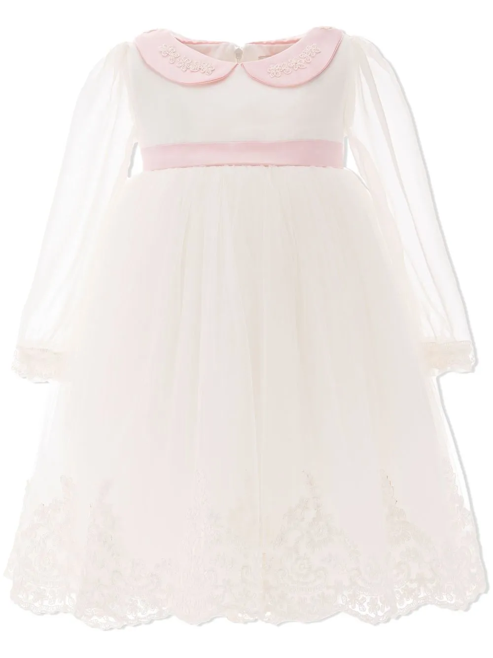 

Tulleen vestido Arden Victorian - Blanco