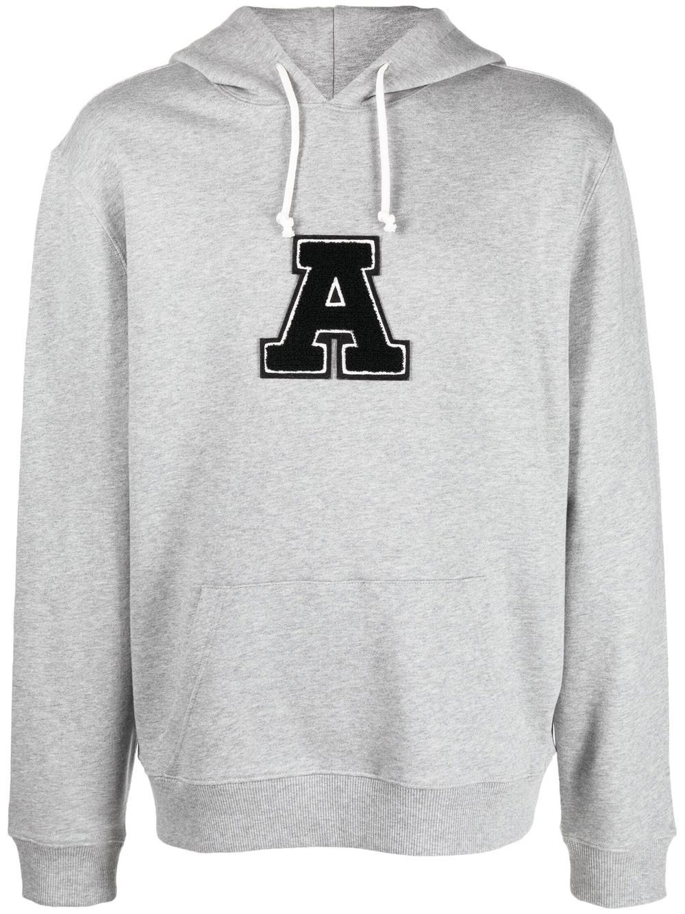 

Axel Arigato Catch logo patch hoodie - Grey